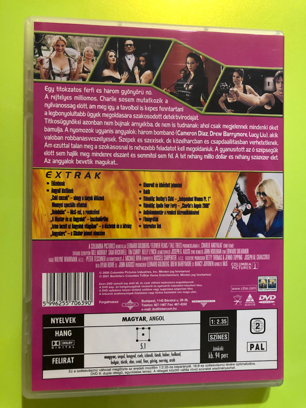 Charlie's Angels (Charlie Angyalai) - Extra Edition DVD by Columbia Tristar (5996255706390)