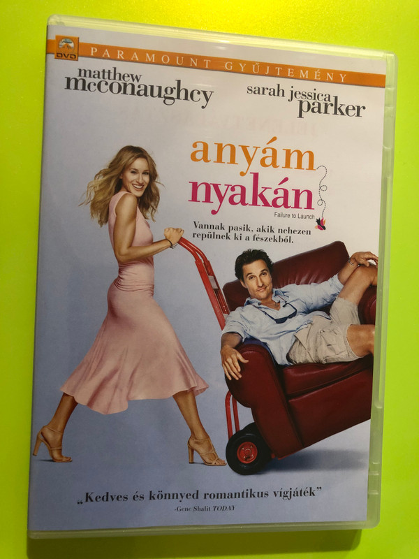 Anyám nyakán (Failure to Launch) - Paramount Collection DVD (5996255721898)