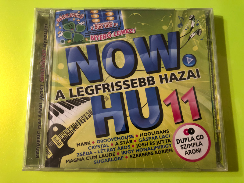 NOW. HU 11: A Legfrissebb Hazai – EMI Hungarian Pop Compilation Double CD (5099922943729.)