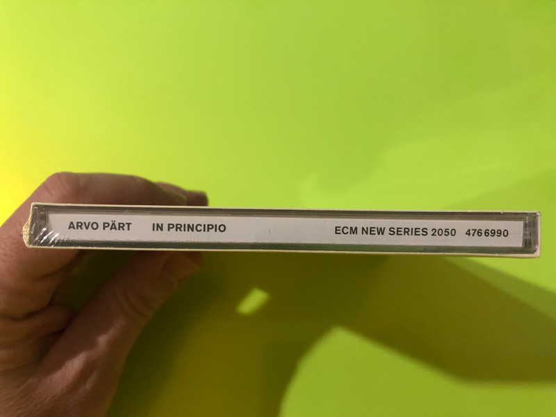 Arvo Pärt: In Principio – ECM New Series Classical Choral CD (028947669906)