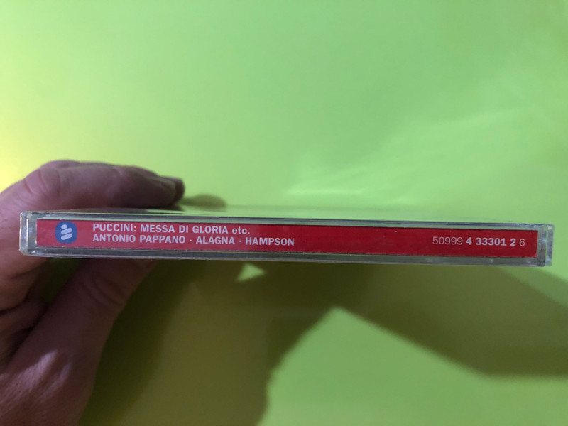 Puccini: Messa di Gloria – Warner Classics Masters Classical CD (5099943330126)