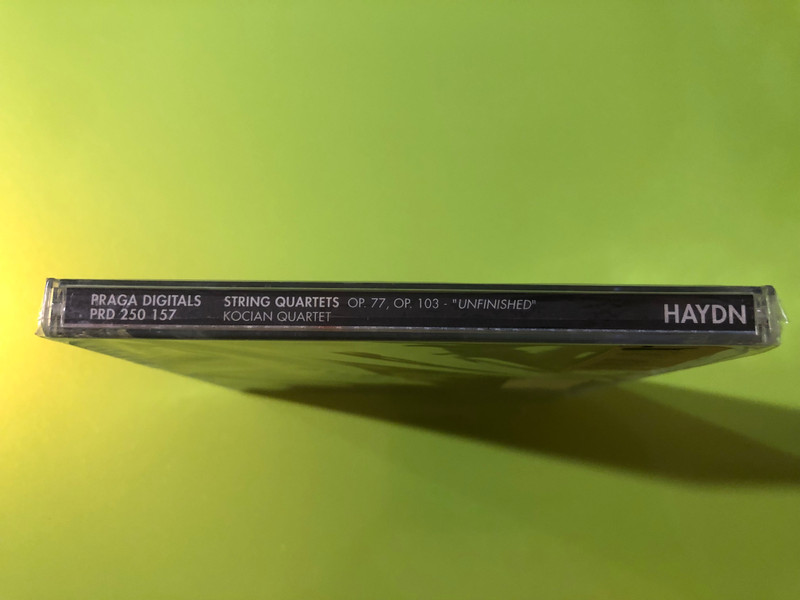 Joseph Haydn: String Quartets Op. 77 & 103 by Kocian Quartet - Praga Digitals CD (0794881507726)