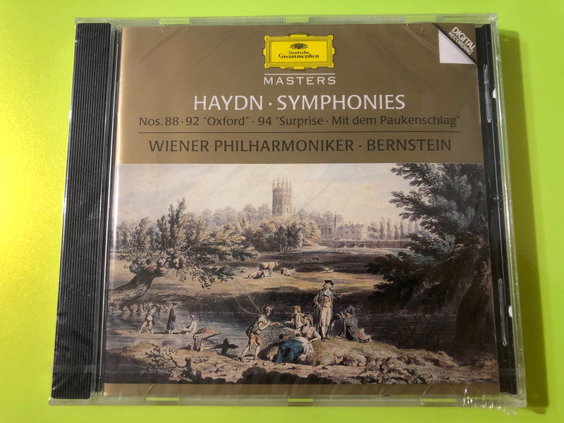 Haydn: Symphonies Nos. 88, 92 & 94 by Leonard Bernstein & VPO - Deutsche Grammophon CD (028944555424)
