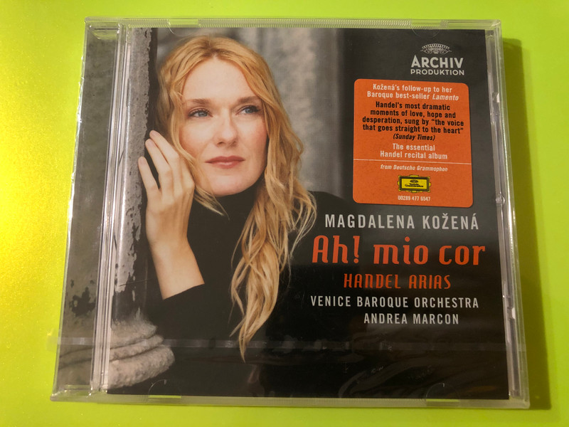 Magdalena Kožená - Ah! mio cor: Handel Arias Archiv Produktion CD (028947765479)