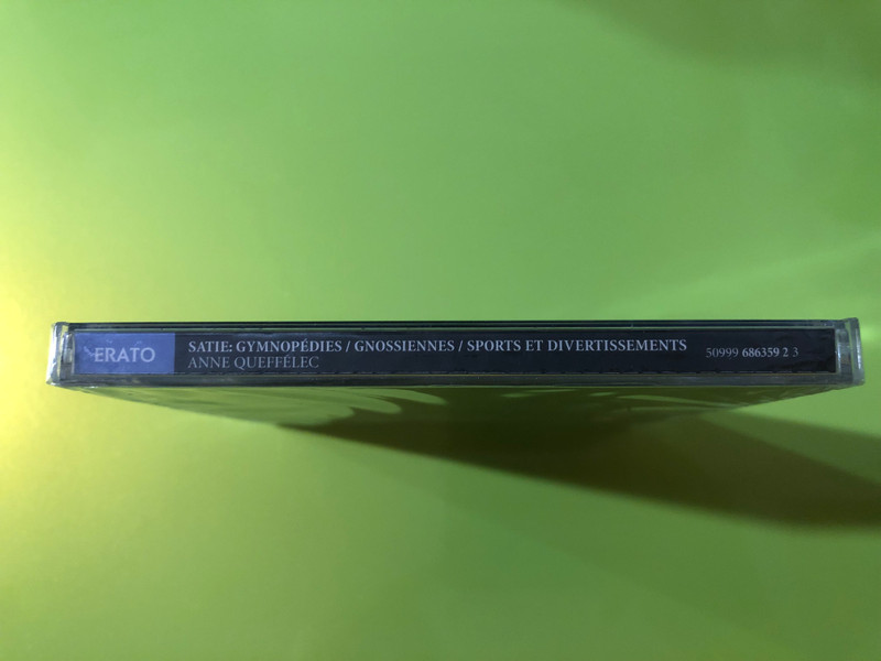 Anne Queffélec - Satie: Gymnopédies / Gnossiennes / Sports et Divertissements Erato CD (5099968635923)