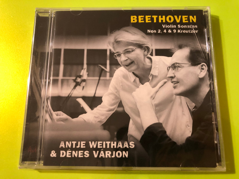 Beethoven Violin Sonatas Vol. I Antje Weithaas & Dénes Várjon CAvi-music CD (4260085535125)