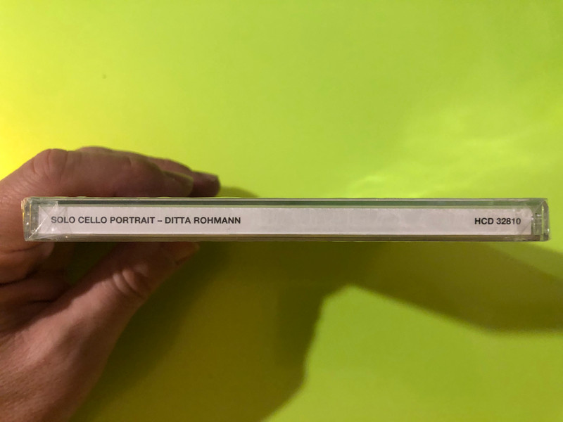Solo Cello Portrait by Ditta Rohmann – Hungaroton Classical CD (5991813281029.)