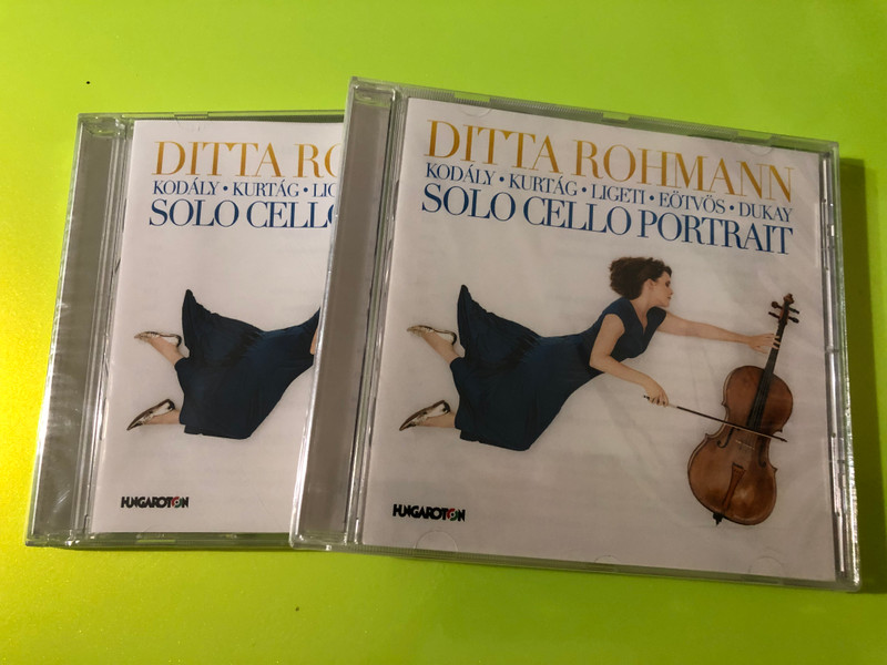 Solo Cello Portrait by Ditta Rohmann – Hungaroton Classical CD (5991813281029.)