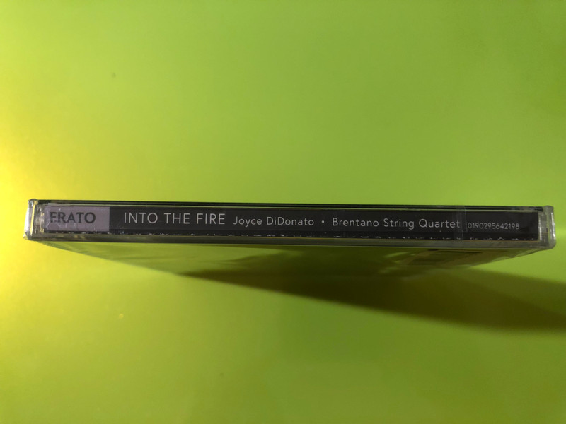 Into the Fire: Live at Wigmore Hall – Joyce DiDonato & Brentano String Quartet CD (190295642198)