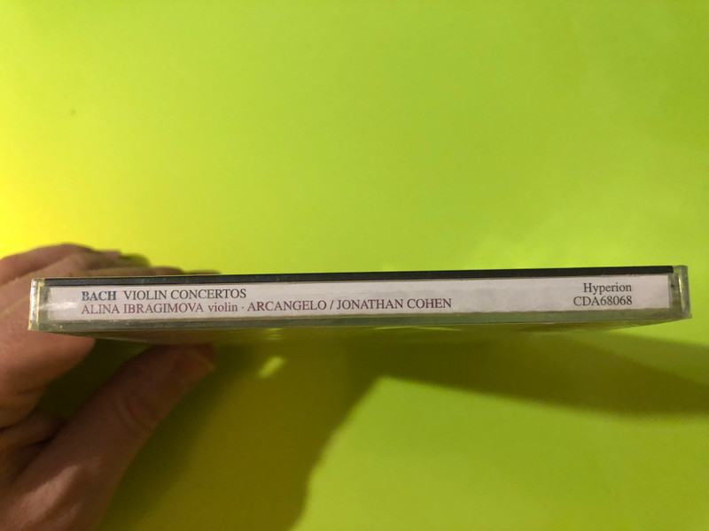 Bach: Violin Concertos – Alina Ibragimova & Arcangelo Hyperion CD (034571280684)