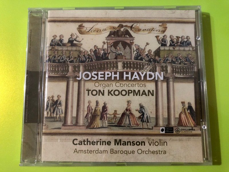 Joseph Haydn: Organ Concertos – Ton Koopman & Challenge Classics CD (0608917239027)