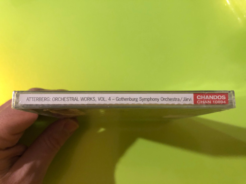 Kurt Atterberg: Orchestral Works Vol. 4 CD Chandos Neeme Järvi (095115189429)