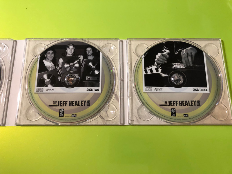 Arbor Records DVD – The Jeff Healey Band: Legacy Volume One (3-Disc Music Documentary Collection) (4029758969229)