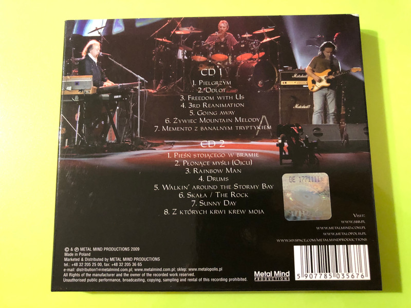 SBB - Four Decades: 2-CD Live Anthology (Metal Mind Productions) (5907785035676)