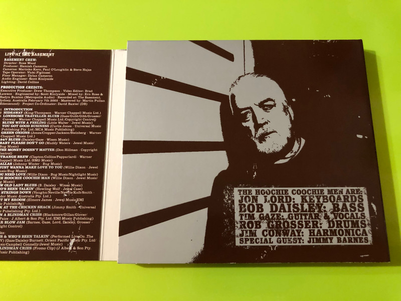 The Hoochie Coochie Men Featuring Jon Lord - Danger White Men Dancing & Live At The Basement (ear Music CD + DVD) (4029758955321)