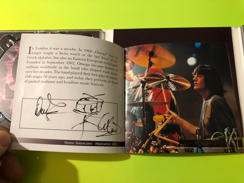 Omega - Greatest Performances: 50 Years Anniversary 2-CD Live Anthology (Edel Germany) (4029759076933)