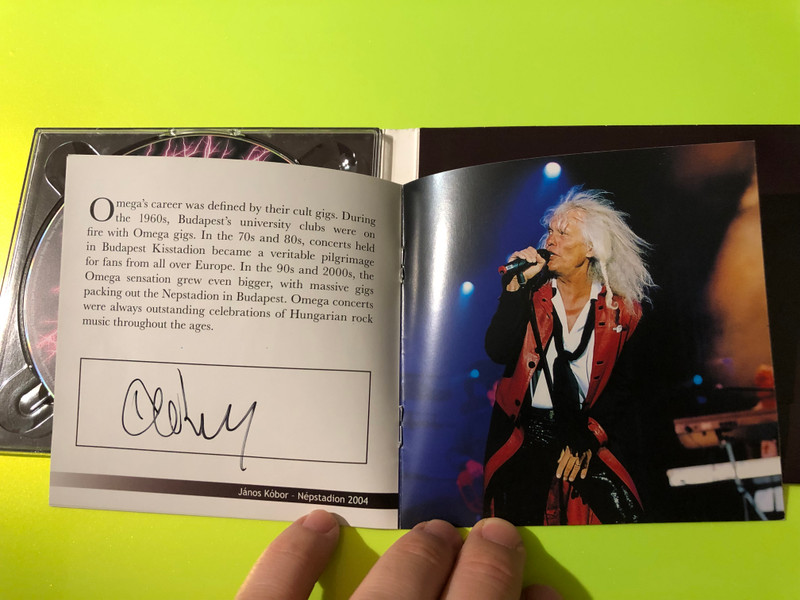 Omega - Greatest Performances: 50 Years Anniversary 2-CD Live Anthology (Edel Germany) (4029759076933)