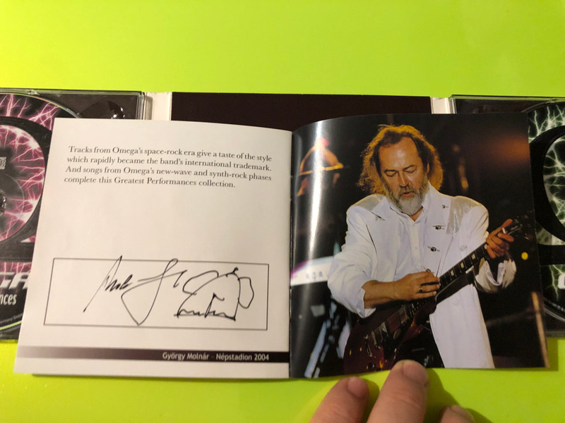 Omega - Greatest Performances: 50 Years Anniversary 2-CD Live Anthology (Edel Germany) (4029759076933)