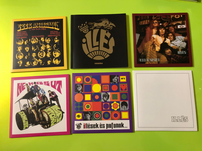 Illés 50 - Jubileumi Gyűjtemény: 5-CD Deluxe Box Set (Hungaroton) (5991817130521.)