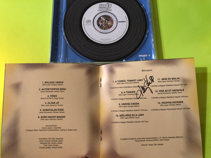  Illés Együttes - Boldog Város (Happy City) Hungarian Rock CD (5991811755928)
