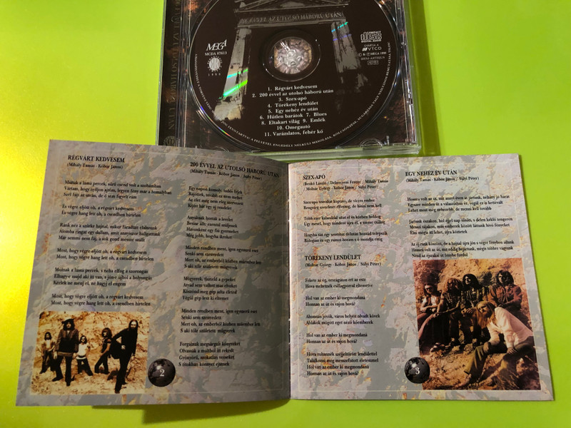 Omega - 200 Évvel Az Utolsó Háború Után CD by Mega Records (5998318761322)