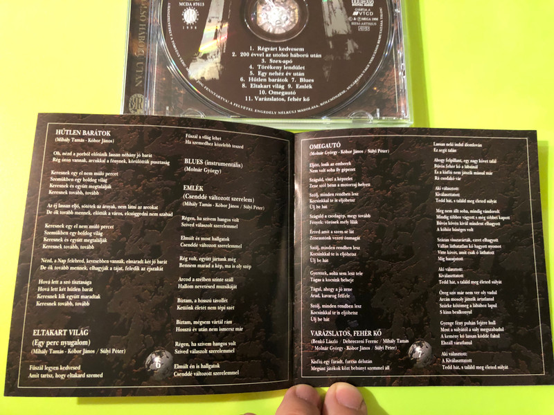 Omega - 200 Évvel Az Utolsó Háború Után CD by Mega Records (5998318761322)