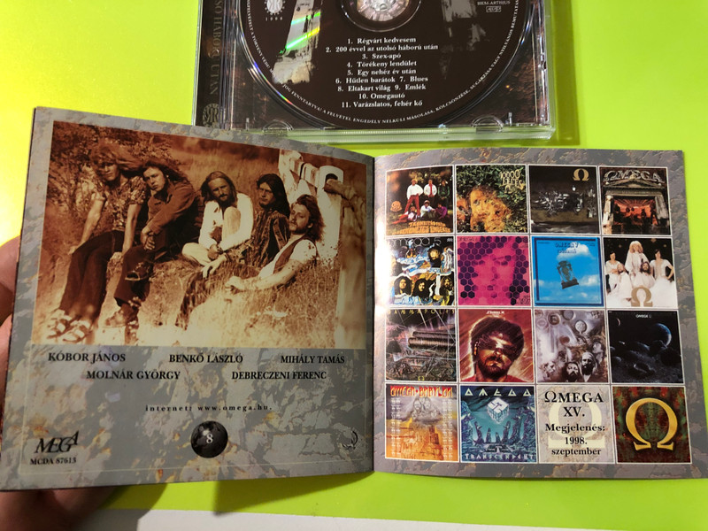 Omega - 200 Évvel Az Utolsó Háború Után CD by Mega Records (5998318761322)