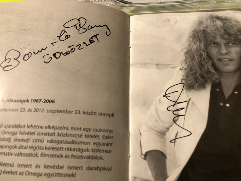 Omega - Kiabálj, Énekelj! CD by Collective Art / Hungaroton (5999885224005.)