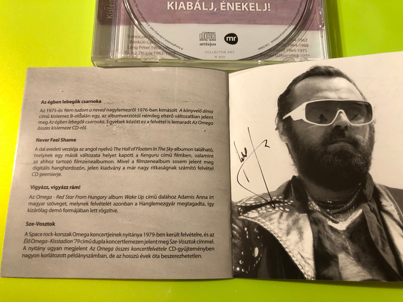 Omega - Kiabálj, Énekelj! CD by Collective Art / Hungaroton (5999885224005.)