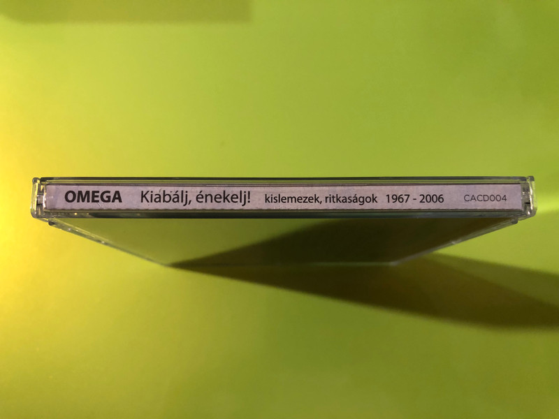 Omega - Kiabálj, Énekelj! CD by Collective Art / Hungaroton (5999885224005.)