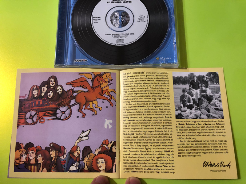 Illés - Ne Sírjatok, Lányok! CD by Hungaroton / Mambo Records (5991811745523)