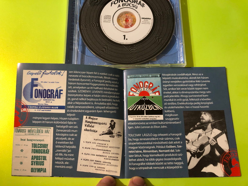 Fonográf - A Búcsú Double Live Album by Hungaroton (5991811792329)