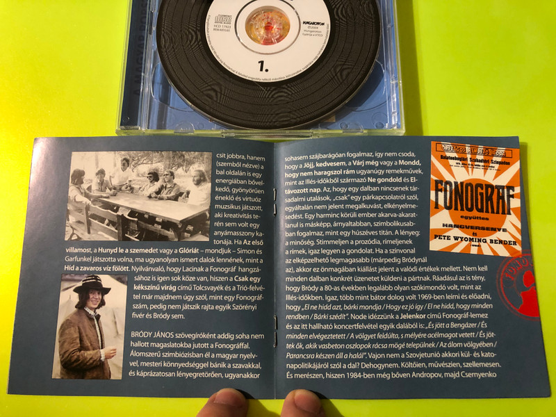 Fonográf - A Búcsú Double Live Album by Hungaroton (5991811792329)