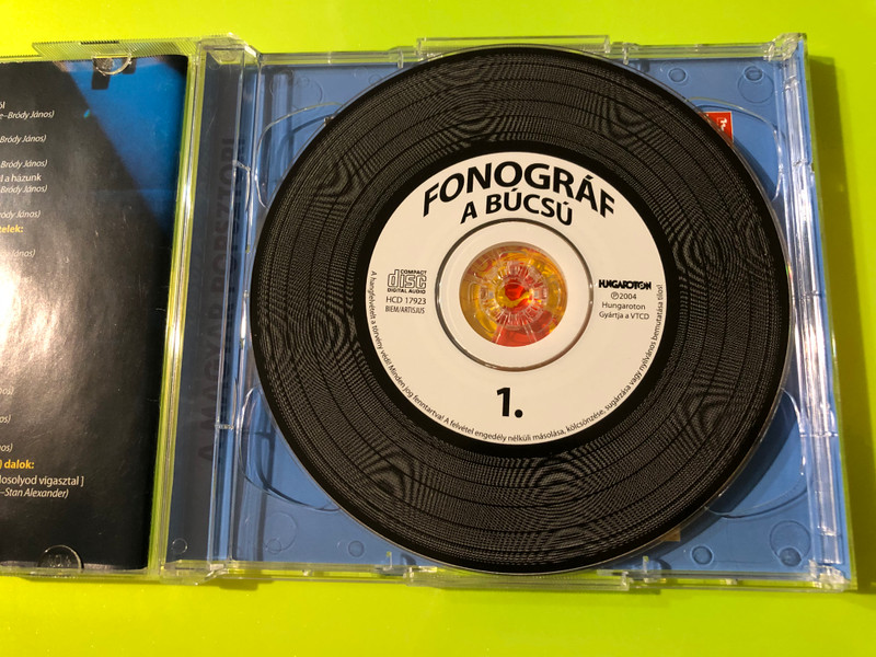Fonográf - A Búcsú Double Live Album by Hungaroton (5991811792329)