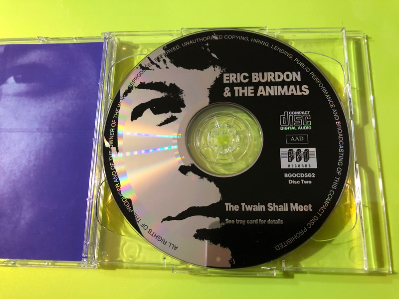 Eric Burdon and The Animals - Winds Of Change / The Twain Shall Meet Double CD by BGO Records (5017261205629)