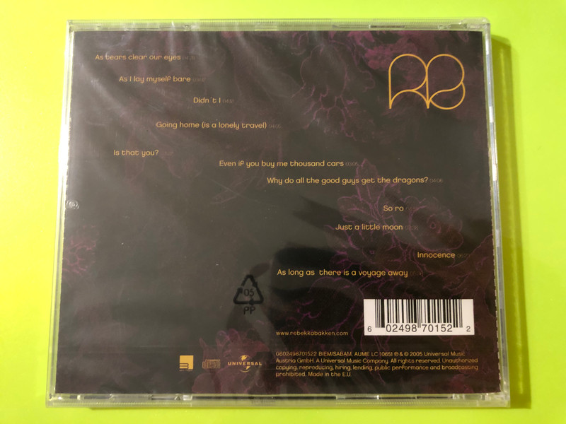 Rebekka Bakken: Is That You? Jazz & Soul CD - Universal Music (602498701522)