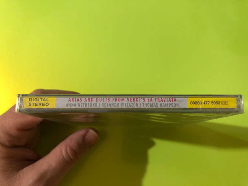 Anna Netrebko: Violetta – Verdi's La Traviata Opera CD - Deutsche Grammophon (028947759539)