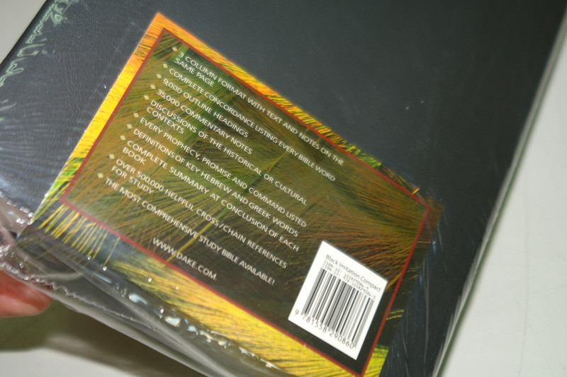 Dake's Annotated Reference Bible: King James Version, Compact Edition / Imitation Black Leather Binding