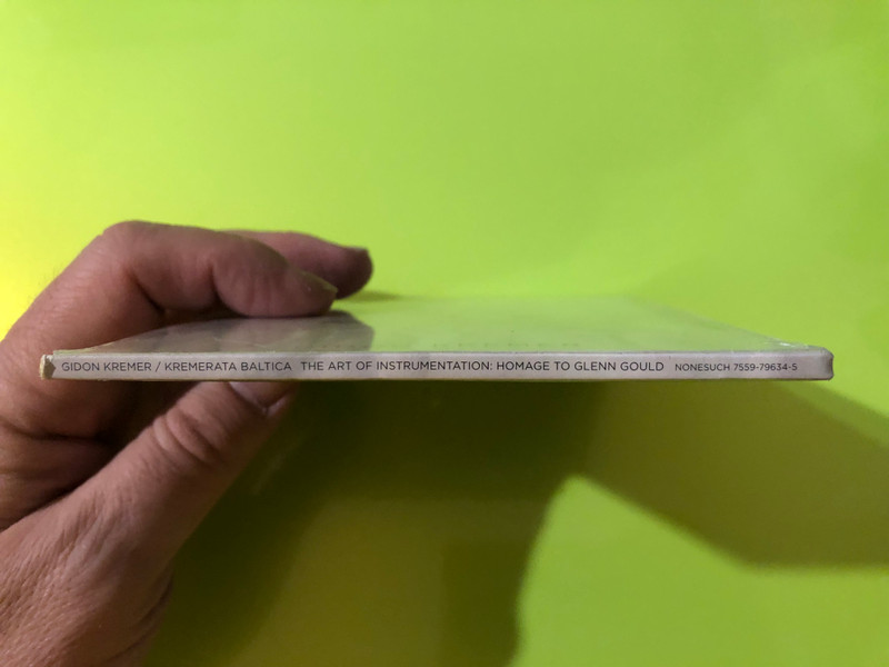 Gidon Kremer: The Art of Instrumentation - Homage to Glenn Gould CD by Nonesuch (075597963458)