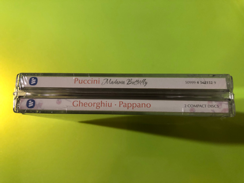 Giacomo Puccini: Madama Butterfly 2-CD Set by Warner Classics (5099945621529)