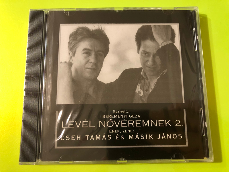 Tamás Cseh & János Másik - Levél nővéremnek 2. CD (Hungaroton) (5991813777522.)