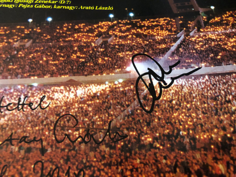 Autographed Illés Koncert Népstadion ’90 Double Vinyl Album by Tympanon (AutographedIllés)