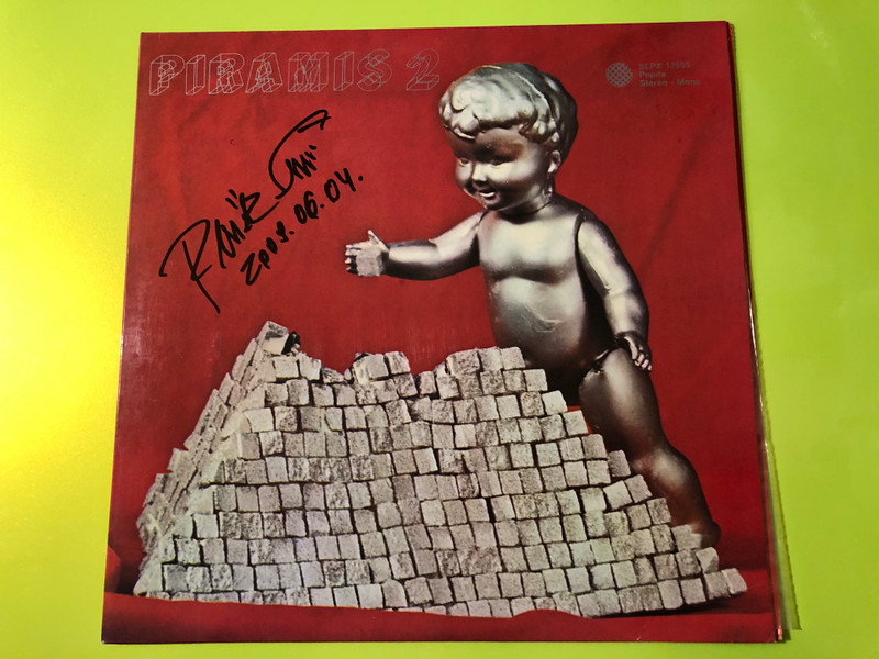 Autographed Piramis 2 Vinyl LP by Pepita - Iconic Hungarian Hard Rock (SLPX 17555.)