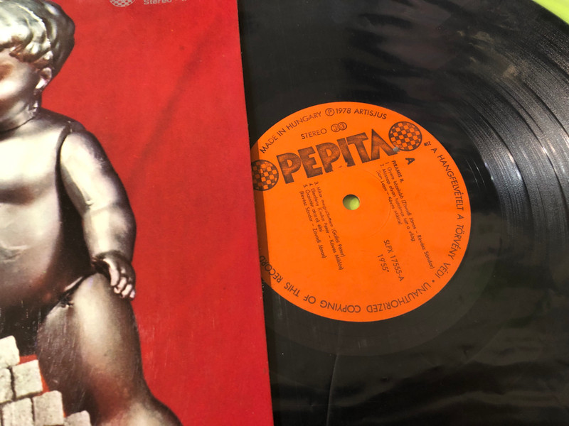 Autographed Piramis 2 Vinyl LP by Pepita - Iconic Hungarian Hard Rock (SLPX 17555.)