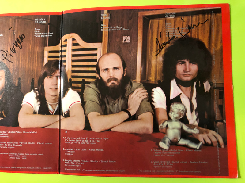 Autographed Piramis 2 Vinyl LP by Pepita - Iconic Hungarian Hard Rock (SLPX 17555.)