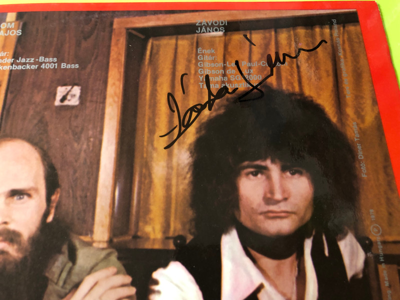 Autographed Piramis 2 Vinyl LP by Pepita - Iconic Hungarian Hard Rock (SLPX 17555.)