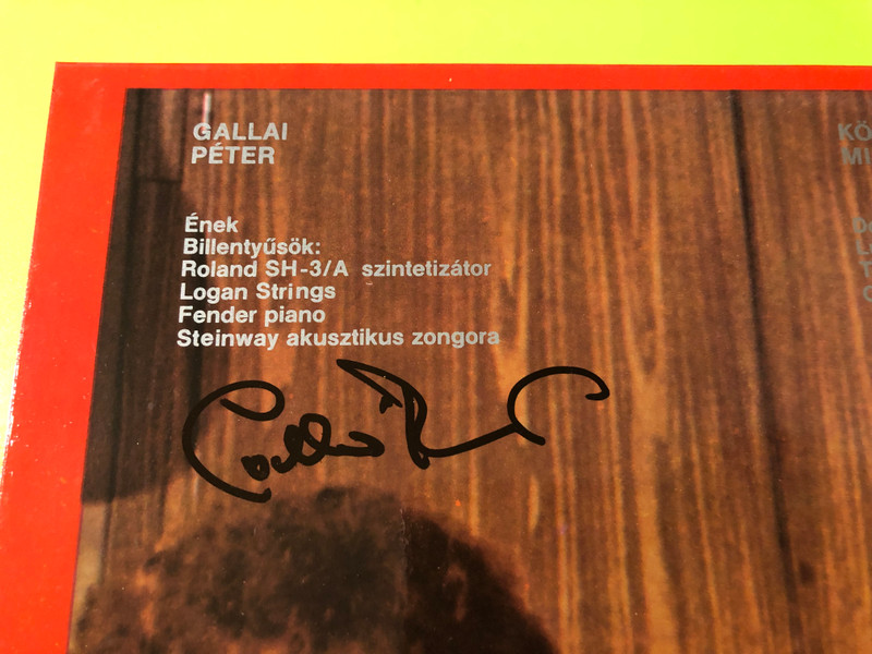 Autographed Piramis 2 Vinyl LP by Pepita - Iconic Hungarian Hard Rock (SLPX 17555.)