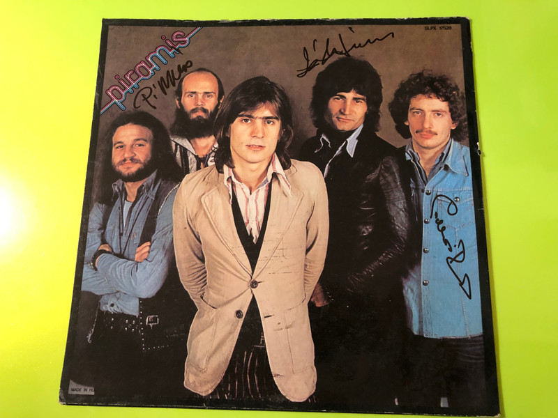 Signed Piramis I Vinyl LP by Pepita - Debut Album of Hungarian Hard Rock Legends (SLPX 17528)
