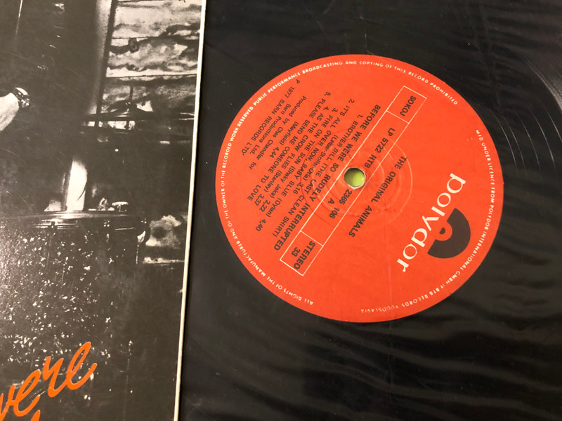 Signed The Original Animals – Before We Were So Rudely Interrupted Vinyl LP (OriginalAnimals)