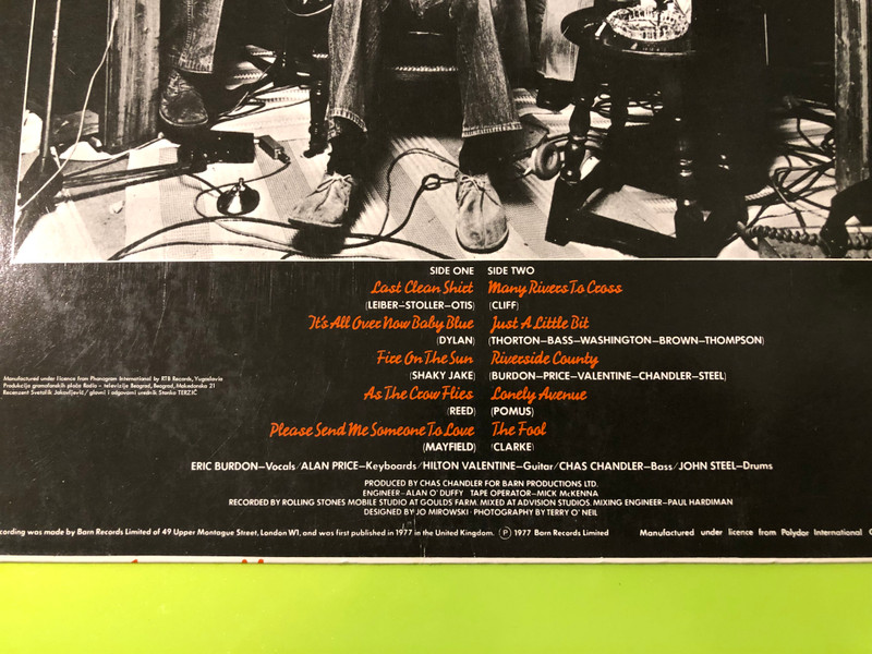 Signed The Original Animals – Before We Were So Rudely Interrupted Vinyl LP (OriginalAnimals)